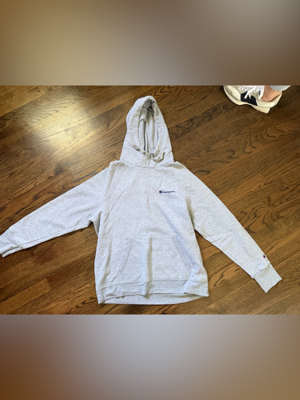 Women’s Champion Light Gray Hoodie